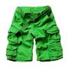 2026 New Fashion Military Cargo Shorts Men High Quality Cotton Casual Multi-pocket Men's Summer Shorts ( With Belt )