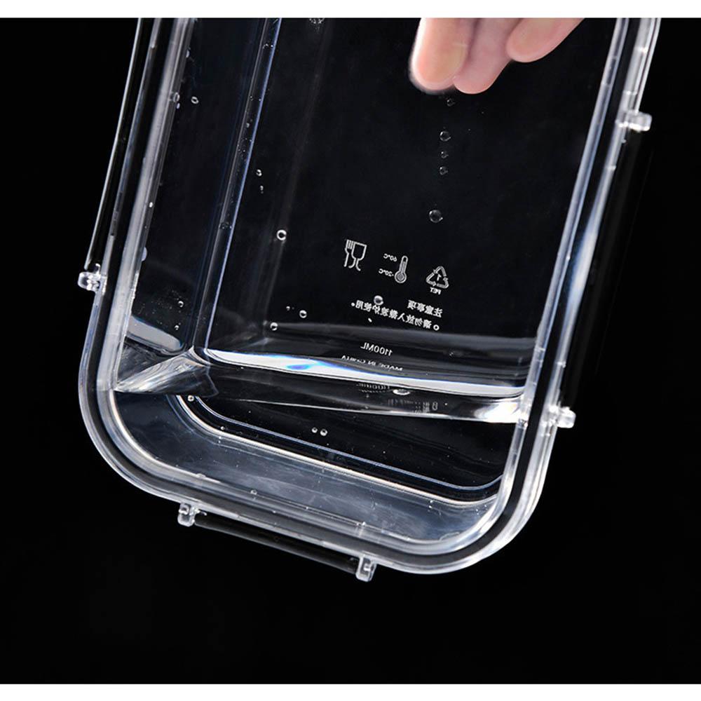 Pojemnik do przechowywania żywności Świeży, Pudełko do przechowywania w lodówce Przezroczyste Hermetyczne Prostokątne Pudełko do przechowywania świeżości Żywność Warzywa Owoce Lunchbox