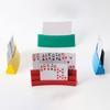 Folding Playing Card Holder Deck Stand Replacement Board Game Poker Seats Playing Card Holder for Organizing Cards