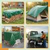 kilogorge Light Truck Suitable for and 2t x Polyester Canvas Resin UV Reinforced Nylon Rope Flat Easy Lifespan 5 Years Cover, Waterproof, 1t, 1.5t,