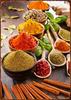 Kitchen Themed Wall Art Decor Colorful Spice and Spoon In Table Metal Tin Sign Food Cooking Ingredients Metal Art Print Decor