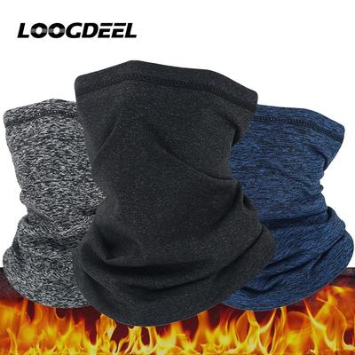 Loogdeel Motorcycle Bandana Warm Windproof Elastic Scarf for Cycling Skiing Fishing Winter Headwear Men