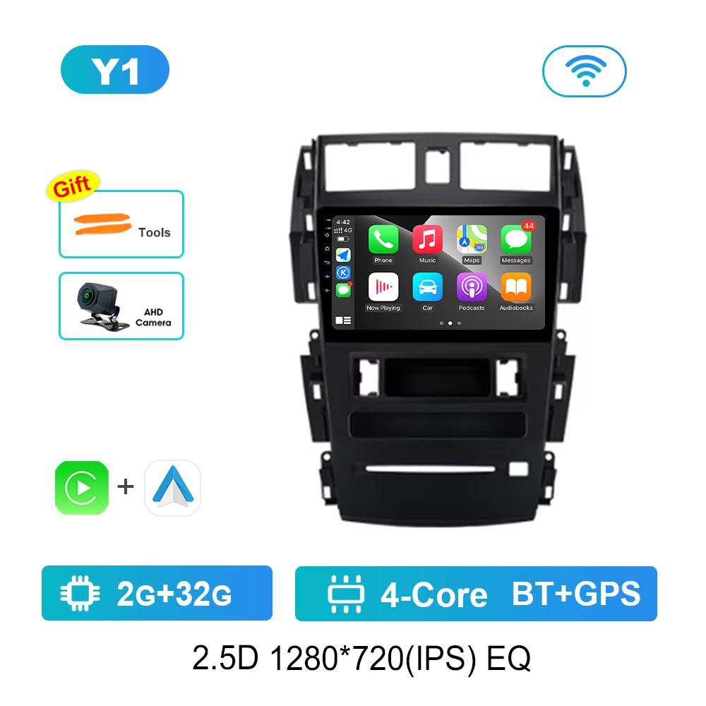 9'' Car Radio Multimedia Player Android System 4G for Nissan Teana J31 2004 - 2007 Carplay GPS Navi WiFi HD Screen DSP Stereo