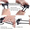 4pcs Foldable Hairpin Legs Metal Folding Table Legs DIY Furniture Legs for Coffee End Tables Side Table Laptop Table Mini Desk