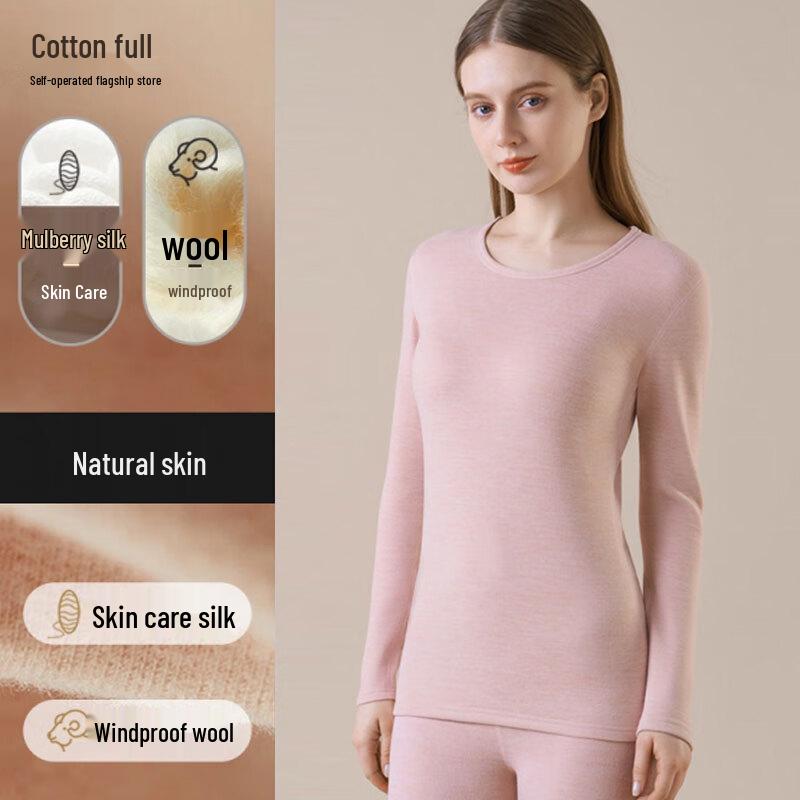 Women's Thickened Fleece Thermal Underwear Set
