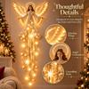 Glowing Angel Blessing Starfall Wall Light LED Light Heavenly Christmas Wall Decor  Home Decoration