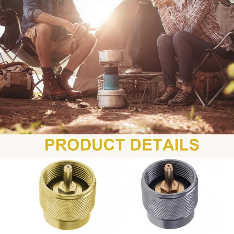 Cylinders Convert Adapter Long Butanes Can Convert Efficient Gas Conversion Solution Easy to Use for Camping and Cooking