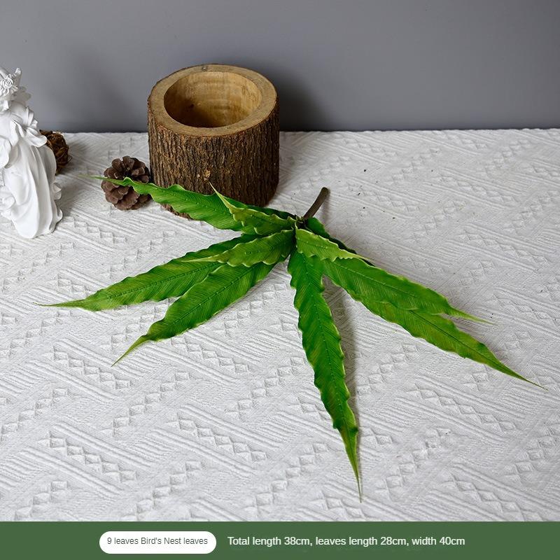 

Большой искусственный папоротник 40 см 15 листьев тропический искусственный папоротник оптом листья персидские листья настенные растения для декора дома и сада