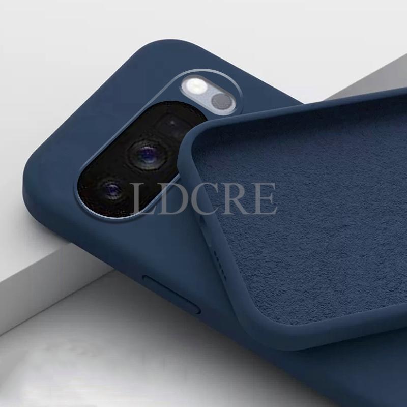 Liquid Silicone Plain Cover For Google Pixel 10 Pro Case Pixel 10 Pro Cover TPU Rubber Phone Protect Case Pixel 10 Pro X6 Cover