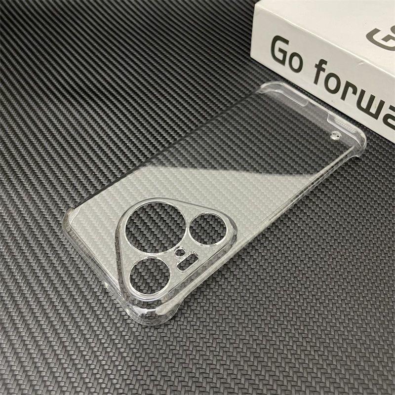 For Huawei Pura 80 70 Pro Pro+ Ultra Frameless PC Phone Case P60 P60Pro P60Art Transparent Ultra-thin Back Cover Shell