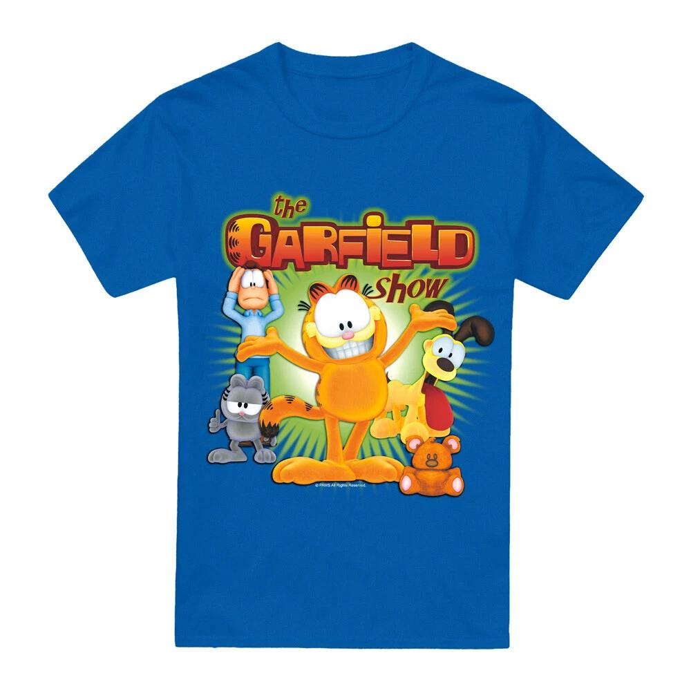 Garfield The Garfield Show T-Shirt S-4XL, Royal