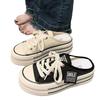Platform Slippers Spring New Bag Head Half Slippers Women Wear Lazy Shoes