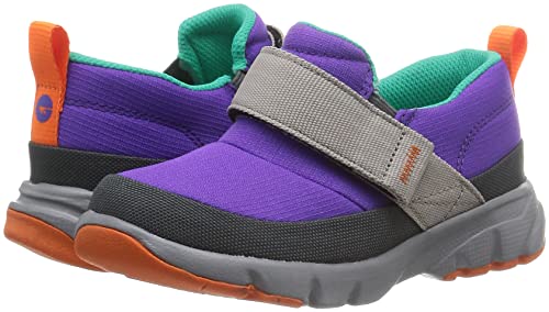 Hi-Tec KD045 ROVER MOC KIDS Outdoor Sneakers, Water-Repellent, Purple, 16.0 cm, 2E
