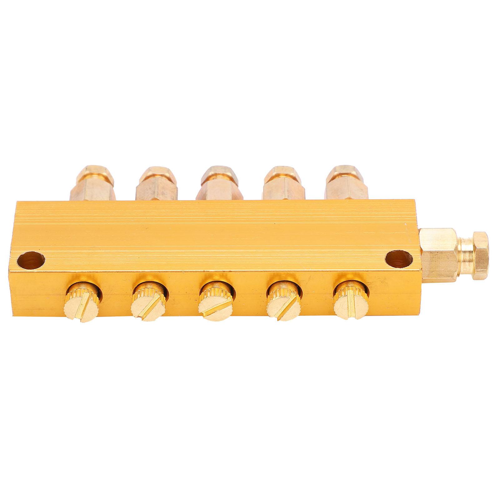 Oliedistributeur Messing Smeerpiston Separator Verdeelklep Smeersysteem