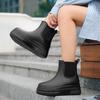 New short rain boots women's fashion outer rain shoes women's adult waterproof and non-slip water shoes