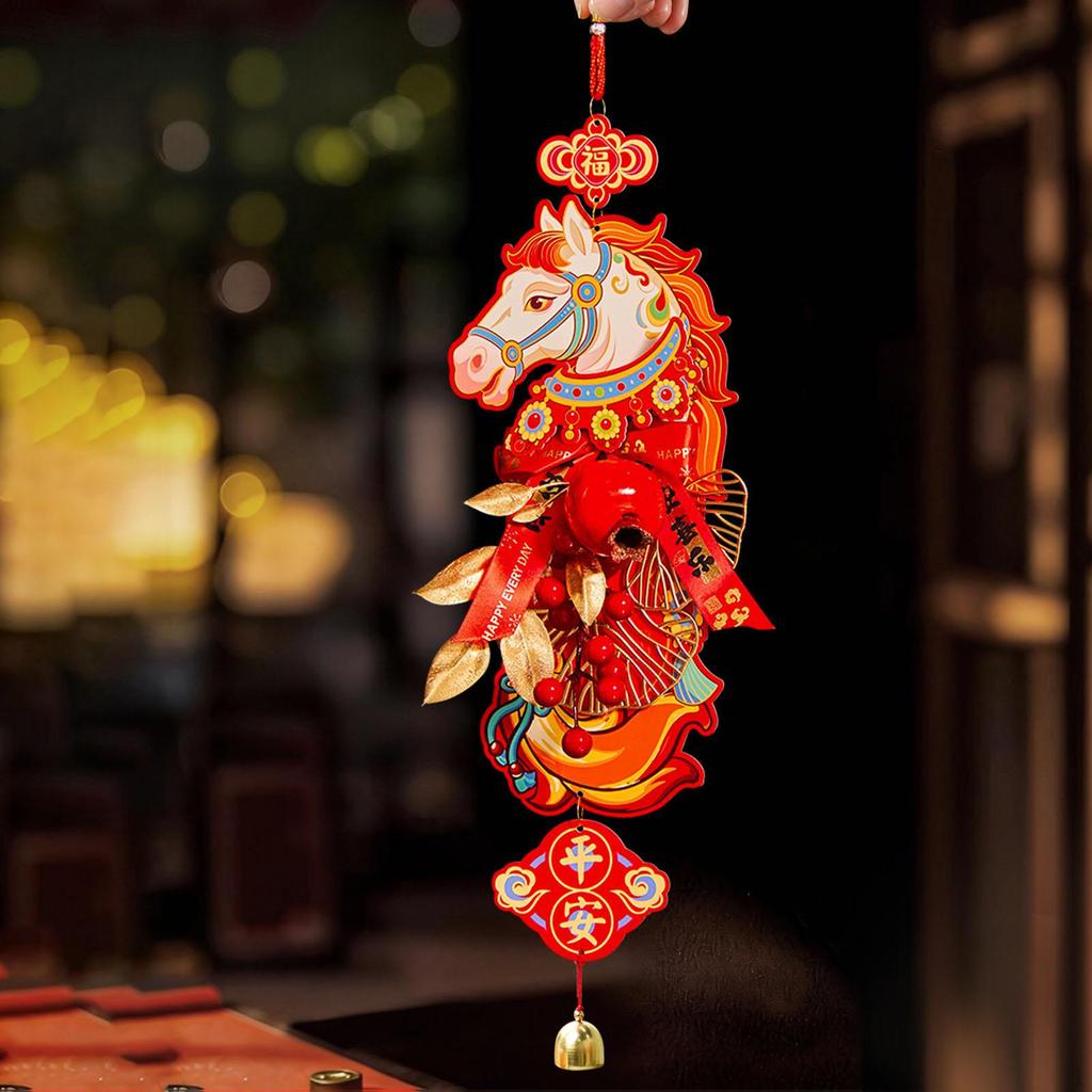 Year Hanging Ornament Spring Festival Decoration Decorative for Door