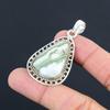 Friendship Day Deal Sterling Silver Natural Blue Rhodochrosite Mother Pendant