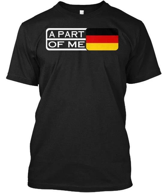 

Germany A Part Of Me Funny Gift 100% Cotton T-shirt Mens Tees Top Made in the USA T-Shirt Tee Top Unisex 4XL