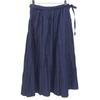 Pallas Palace Cotton Wrap Skirt for Women Indigo 0 FSK24036A skirt 0 IndigoUsed