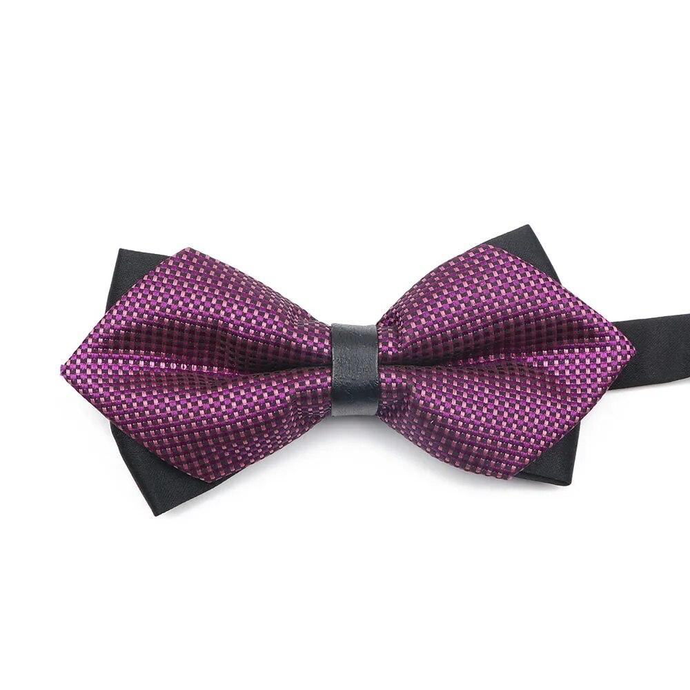 Men Bow Ties Groom Wedding Fashion Adjustable Tuxedo Bowtie Business Colorful Neckties