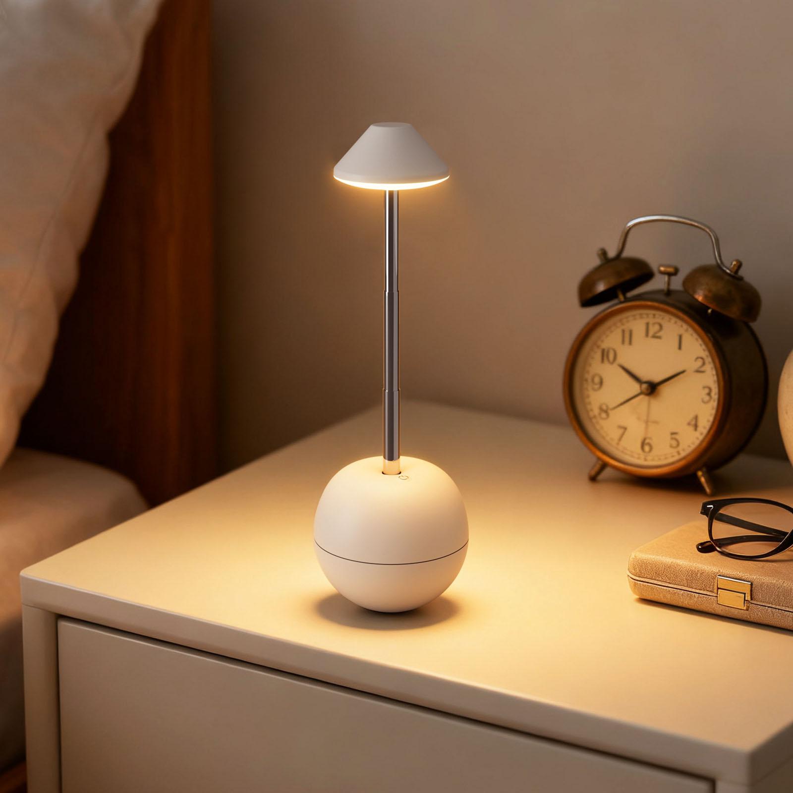 

Rechargeable Touch Small Table Lamp with Remote Control LED Table Light Nightstand Lamp for Bedroom Living Room Nightstand жовтий
