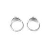 For Land Rover Range Rover Evoque 2012- Car Interior A-pillar Speaker Horn Ring Cover Trim ABS Matte Car Styling Accessories