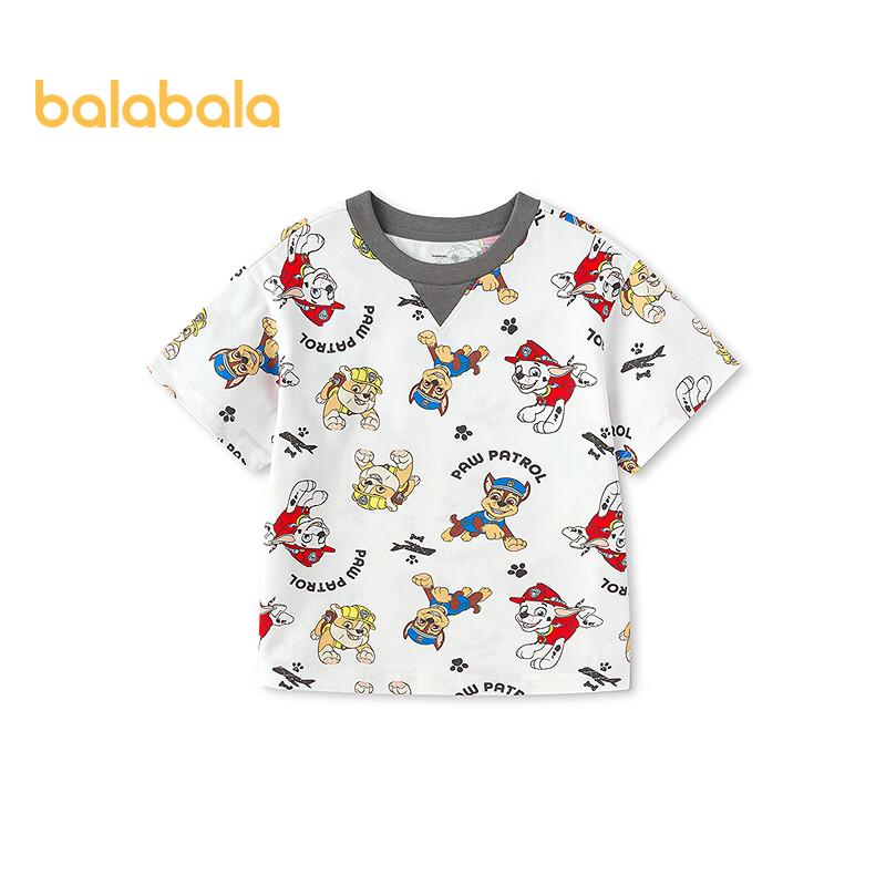Balabala Paw Patrol Boys  Short-Sleeved T-shirt 110