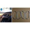 Inner Door Handle Frame Bowl Decoration Cover Trim Fit For Nissan Rogue / X-trail T32 2014 - 2016 Chrome Interior Accessories