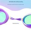 WEZHO Kids Electroplated HD Waterproof Anti-fog Swimming Goggles