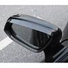 For Lexus RX350 RX450H 2016- Carbon Fiber Mirror Rain Eyebrow Trim