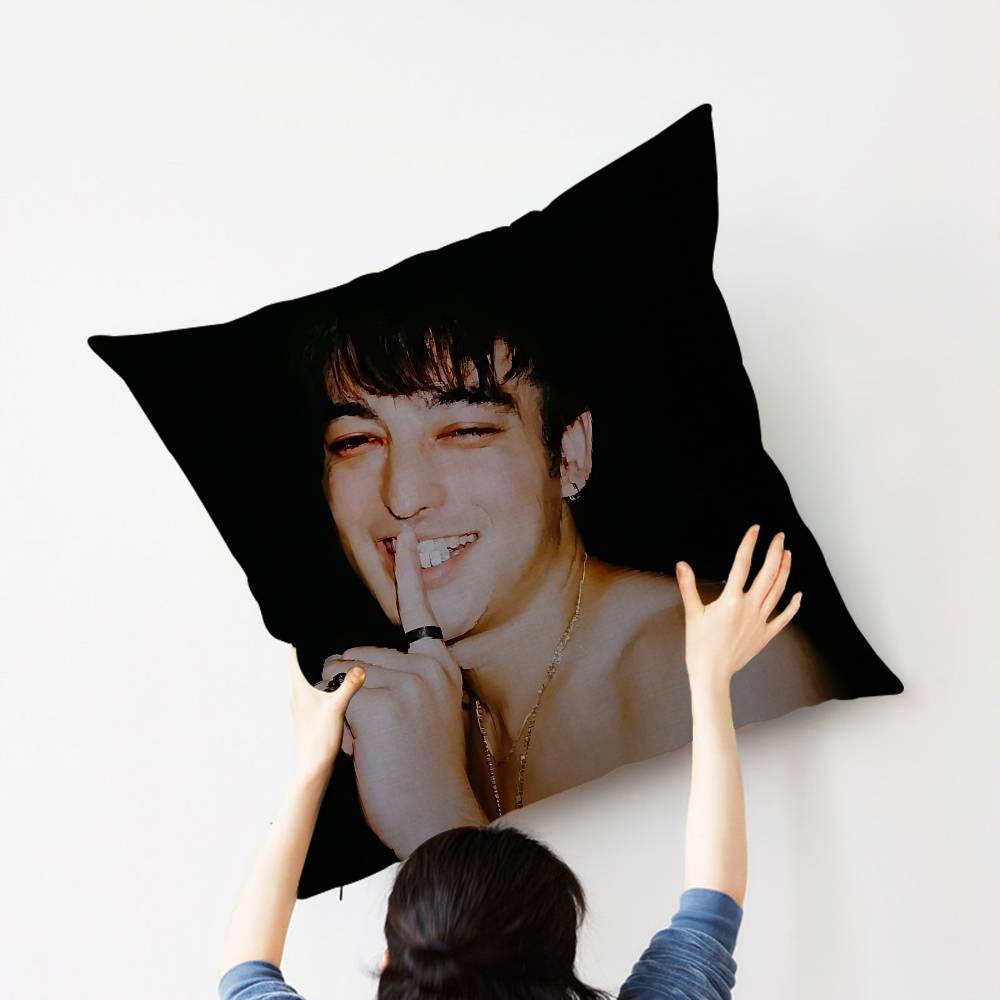 Singer Joji Pillow Covers Cartoon Sofa Decorative Home Double-Sided Printing Short Plush Cute Cushion Cover