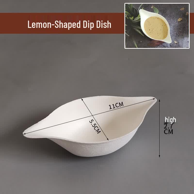 Qīwēi Disposable Round Paper Dessert Plates