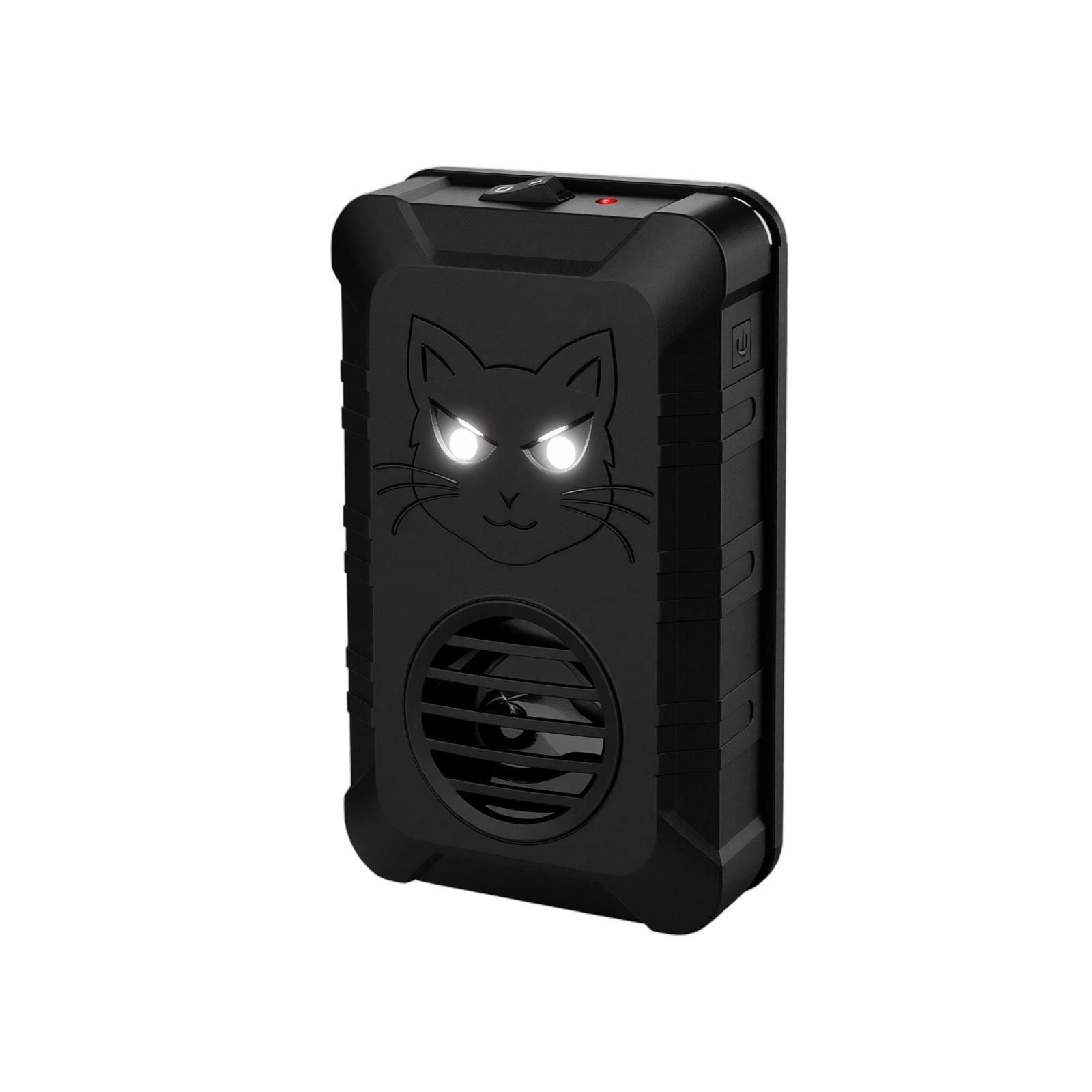 Ultrasonic Rodent Repeller Electronic Pest Control Device for Car Engine Compartment Square Design Durable Material Easy Installation One Size