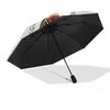 Bacardi Symbol Umbrella - Tri-fold compact portable umbrella with eight iron ribs, suitable for both men and women
