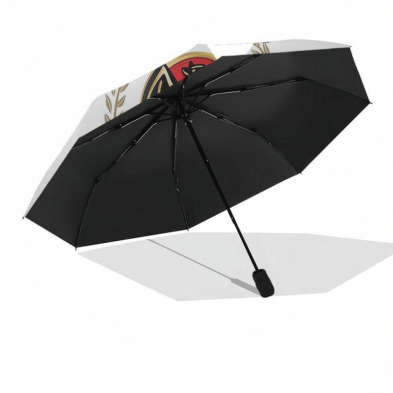 Bacardi Symbol Umbrella - Tri-fold compact portable umbrella with eight iron ribs, suitable for both men and women