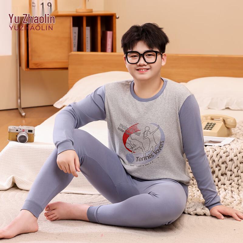 

YUZHAOLIN Men s Plus Size Thermal Underwear Set for Teens 2XL