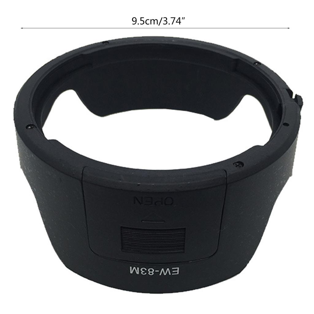 EW-83M Camera Lens Hood Shade for EF 24-105mm F/3.5-5.6 IS STM Camera Lens Hood Reversible for Easy Storage Lens Hood