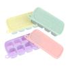 8 Grids Ice Cube Maker Silicone Ice Mold With Lid Diy 3D Ice Tray Juice Drink Whiskey Cocktails Kitchen Decor Mold