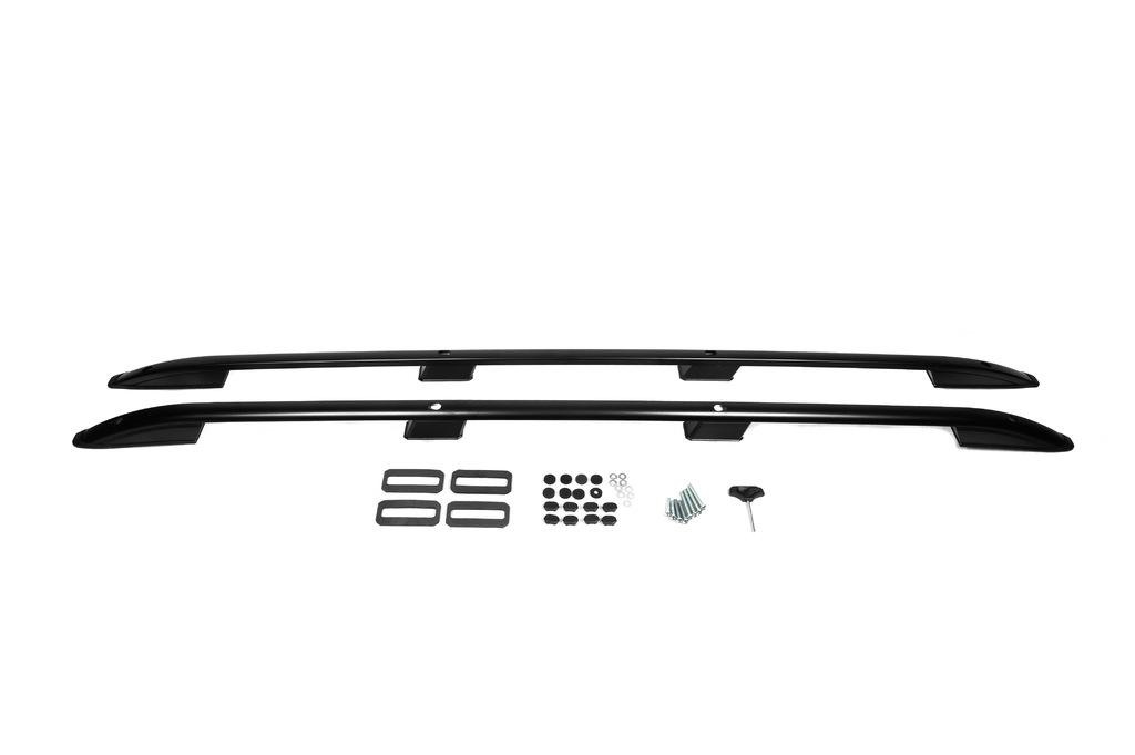 Skyport BLACK Maxi Base Roof Rails for Volkswagen Caddy 2020-