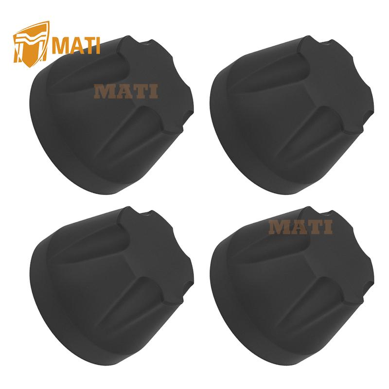 

MATI 4Pcs Front & Rear Wheel Cap For Yamaha Badger Big Bear Timberwolf Moto-4 80 100 225 250 350 400 YFM250 YFM350 52H-2512A-00