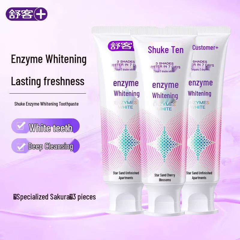 Shuke Cherry Blossom Enzyme Whitening Toothpaste
