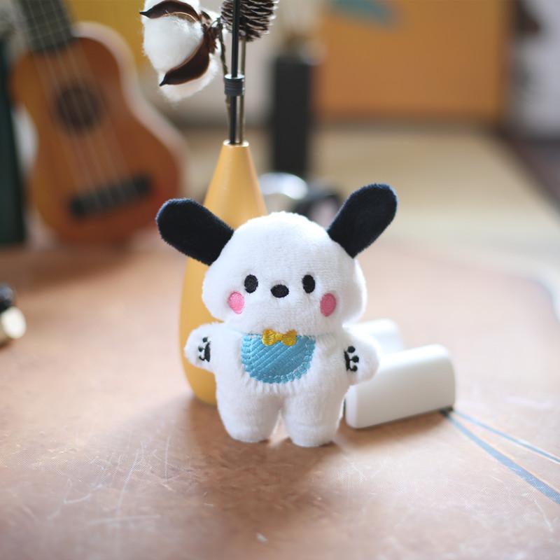 Keychain Plush Pochacco Charm Pp Cotton Stuffed Toy Gift For Girls Kids And