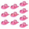 Western Styles Glitterys Mini Bottle Toppers Hat For Party Decorations Creative Crafts And Holiday Celebration top sale