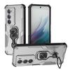 KEYSION Funda Blindada Antigolpes para Redmi 15 169.5mm 171mm Silicona+PC Soporte de Anillo Metálico Vertical Funda para Teléfono para Redmi 15 5G