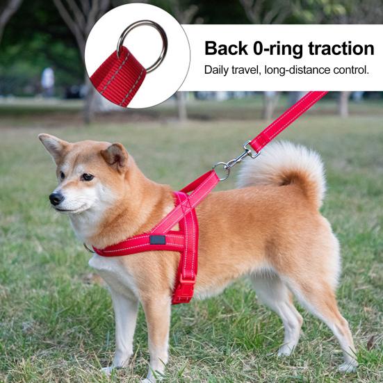 No Pull Dog Harness Breathable Mesh Padded Dog Harness Adjustable Reflective Escape Proof Dog Harness for Small Medium Large Dogs