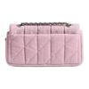 Coach Tabby 20 Logo Classic Quilted Denim Crossbody Shoulder Bag Small Women's Light Purple