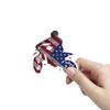 50PCS Cartoon Motocross Creative Doodle Stickers Bicycle Scooter Laptop Computer
