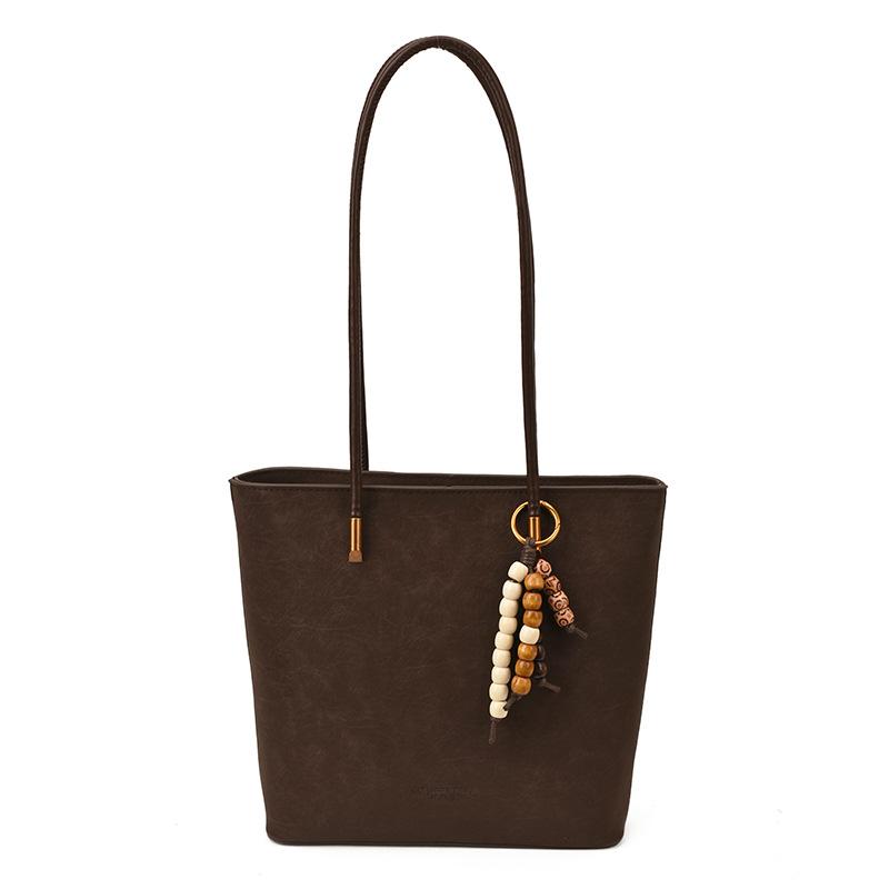 Bags Women's Large Capacity 2025 New Autumn and Winter Suede Retro Shoulder Bag Versatile Commuter Tote Bag