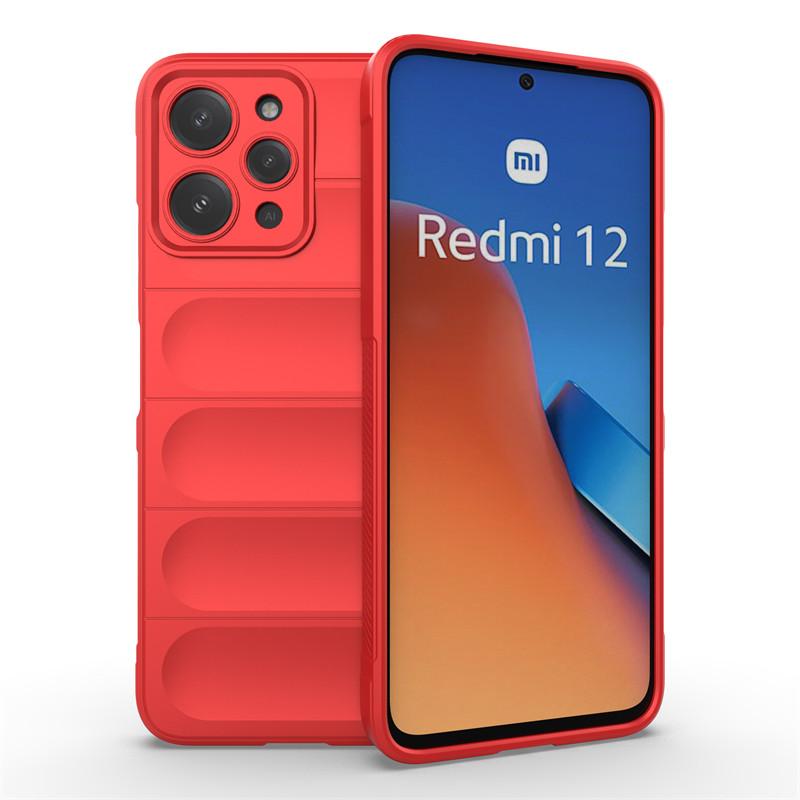 Pentru Carcase Funda Xiaomi Redmi 12 Xiaomi Redmi 12 Husă Prietenoasă cu Pielea Silicon TPU Rezistent la Șocuri Husă Protectoare Spate Telefon Redmi 12