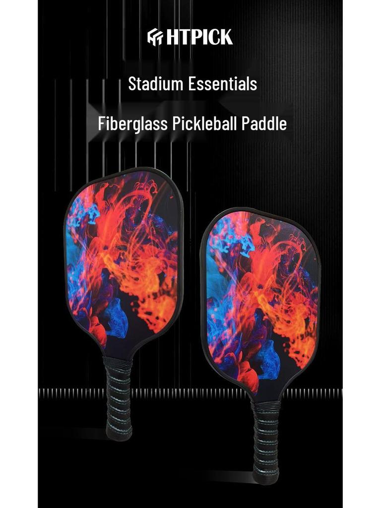 Beginner Fiberglass Pickleball Paddle for Outdoor Sports
